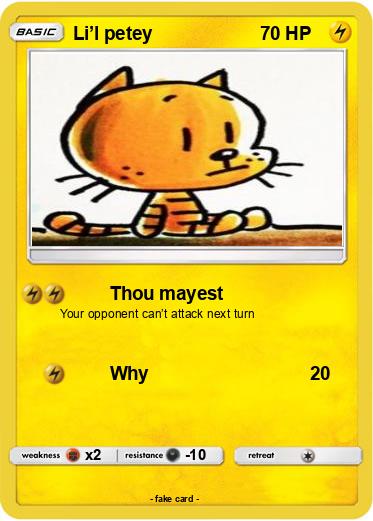 Pokemon Li’l petey