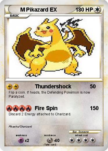 Pokemon M Pikazard EX