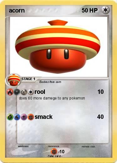 Pokemon acorn