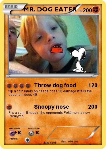 Pokemon MR. DOG EATER