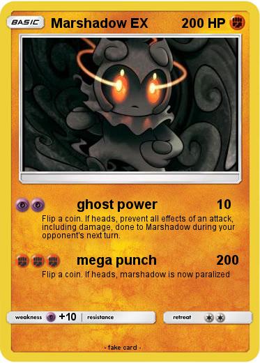 Pokemon Marshadow EX
