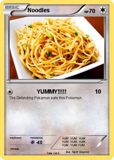 Pokemon Noodles