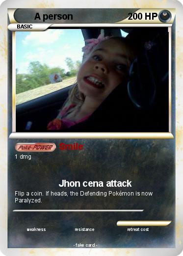 Pokemon A person