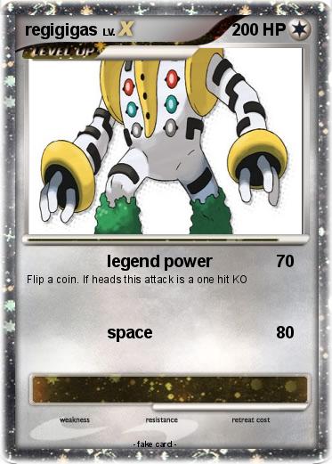 Pokemon regigigas