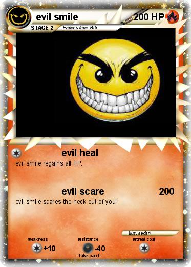 Pokemon evil smile