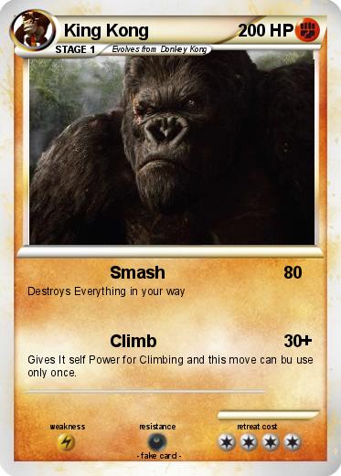 Pokemon King Kong