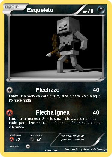 Pokemon Esqueleto