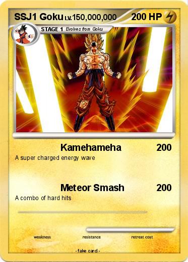 Pokemon SSJ1 Goku