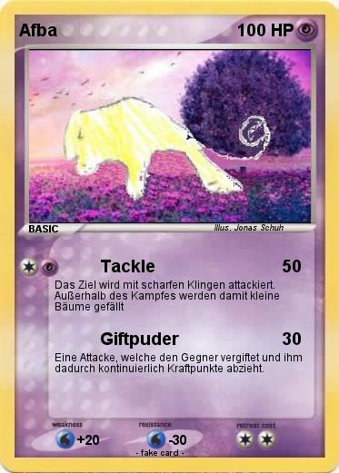 Pokemon Afba