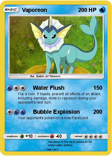 Pokemon Vaporeon