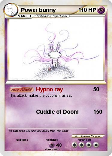 Pokemon Power bunny