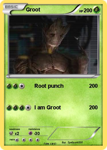 Pokemon Groot