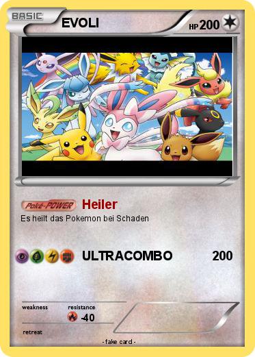 Pokemon EVOLI