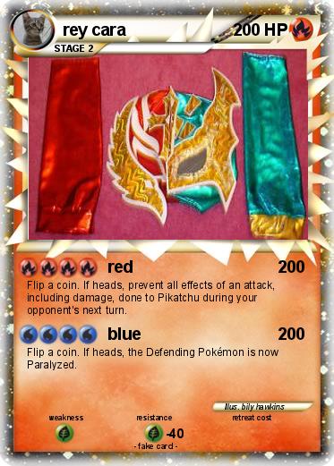 Pokemon rey cara