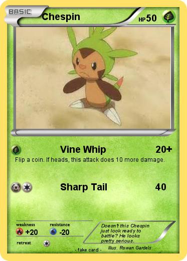 Pokemon Chespin