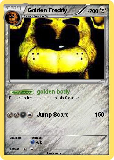 Pokemon Golden Freddy