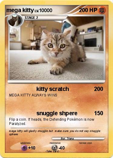 Pokemon mega kitty