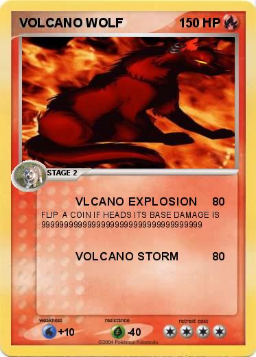 Pokemon VOLCANO WOLF