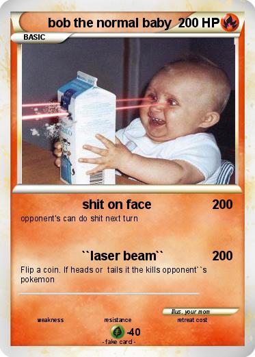 Pokemon bob the normal baby