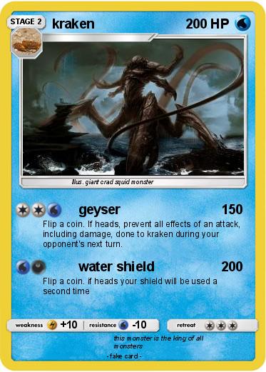 Pokemon kraken