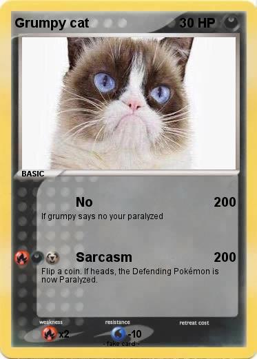 Pokemon Grumpy cat