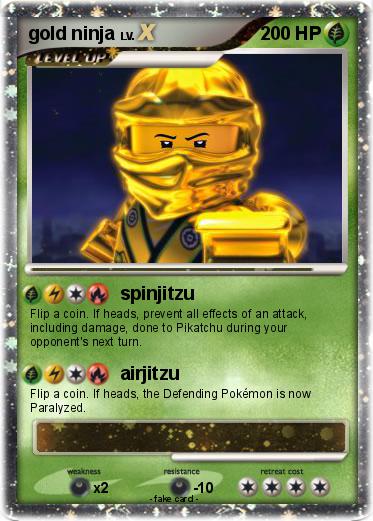 Pokemon gold ninja