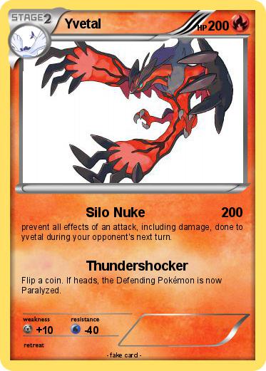 Pokemon Yvetal