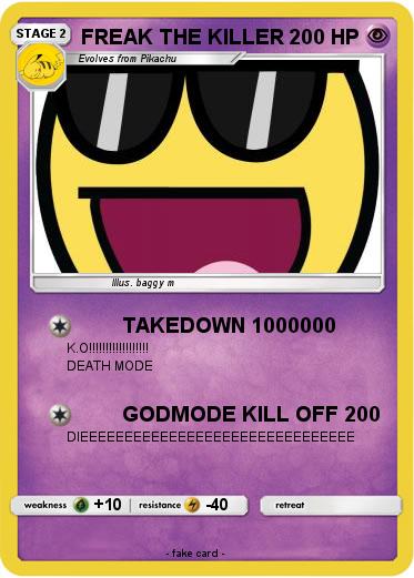 Pokemon FREAK THE KILLER