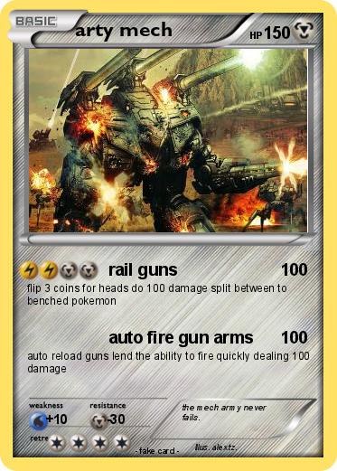 Pokemon arty mech