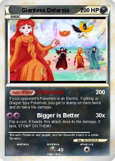 Pokemon Giantess Delarsia