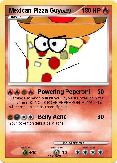 Pokemon Mexican Pizza Guy