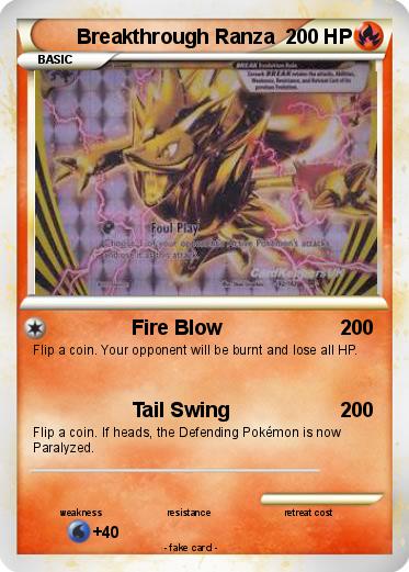 Pokemon Breakthrough Ranza