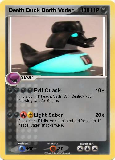 Pokemon Death Duck Darth Vader