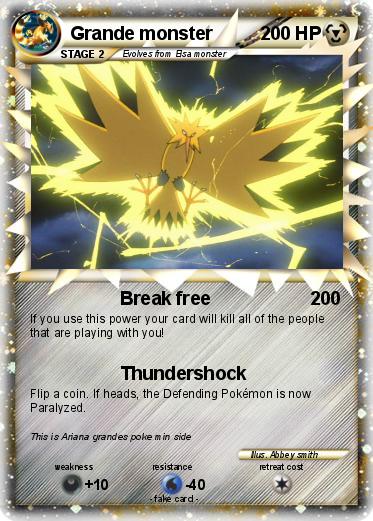 Pokemon Grande monster