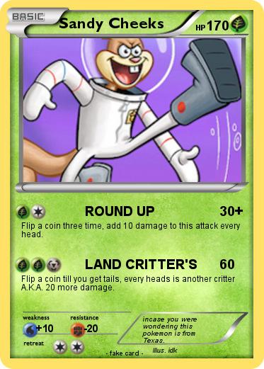 Pokemon Sandy Cheeks
