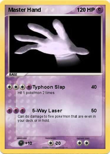 Pokemon Master Hand