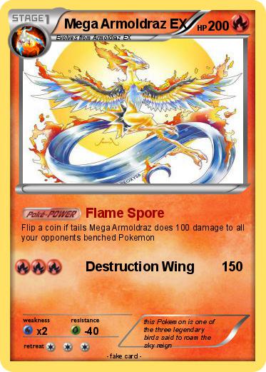 Pokemon Mega Armoldraz EX