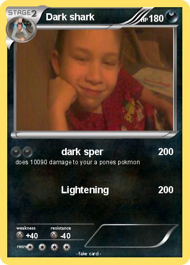 Pokemon Dark shark