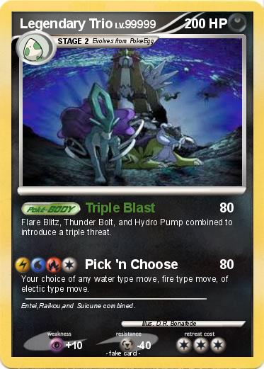 Pokemon Legendary Trio