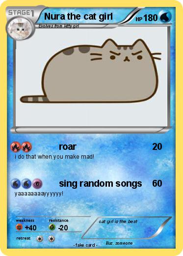 Pokemon Nura the cat girl