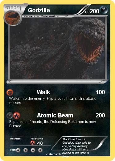 Pokemon Godzilla
