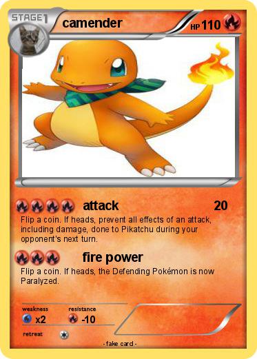Pokemon camender