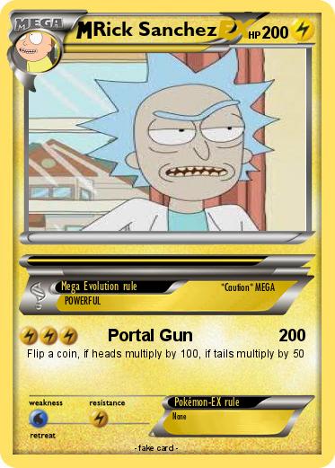 Pokemon Rick Sanchez