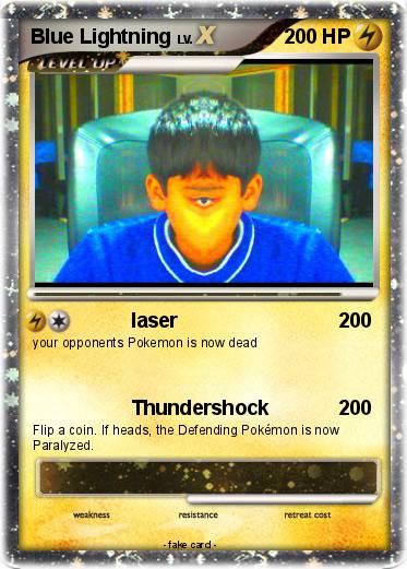Pokemon Blue Lightning