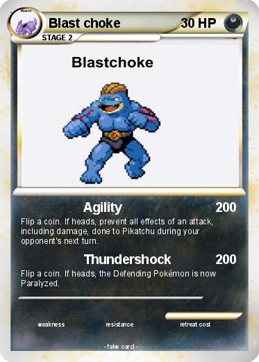 Pokemon Blast choke