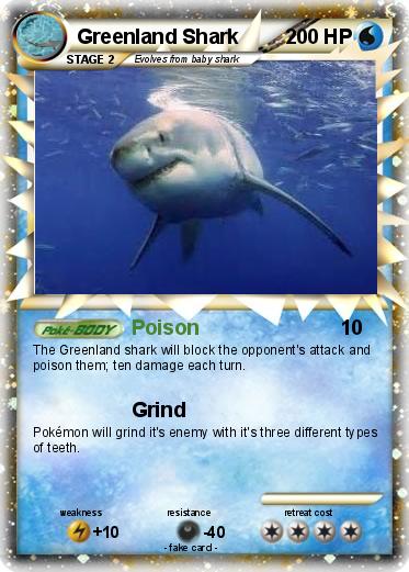 Pokemon Greenland Shark