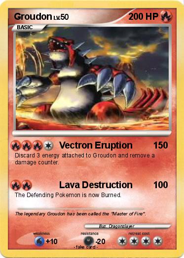 Pokemon Groudon