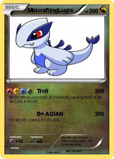 Pokemon MincraftingLugia