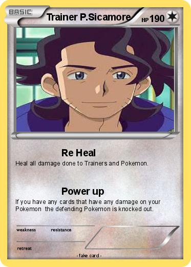 Pokemon Trainer P.Sicamore