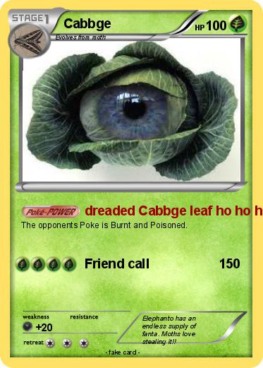 Pokemon Cabbge